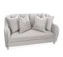 AICO Furniture Roxbury Park Loveseat in Slate - Furniture Now (CA)