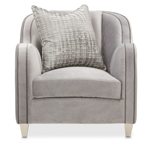 AICO Furniture Roxbury Park Matching Chair in Slate - Furniture Now (CA)