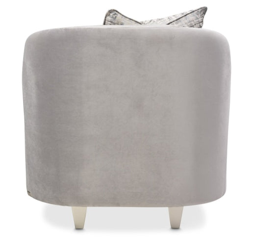 AICO Furniture Roxbury Park Matching Chair in Slate - Furniture Now (CA)