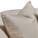 AICO Malibu Crest 3-Piece Sofa Sectional in Pearl Chardonnay - Furniture Now (CA)