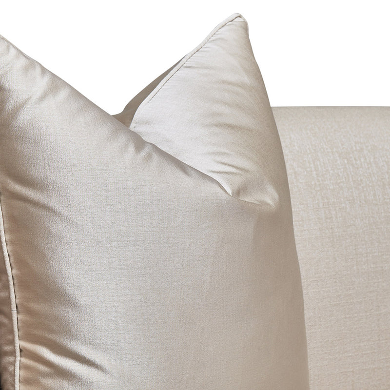 AICO Malibu Crest 3-Piece Sofa Sectional in Pearl Chardonnay - Furniture Now (CA)