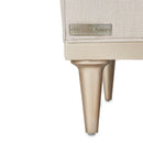 AICO Malibu Crest 3-Piece Sofa Sectional in Pearl Chardonnay - Furniture Now (CA)