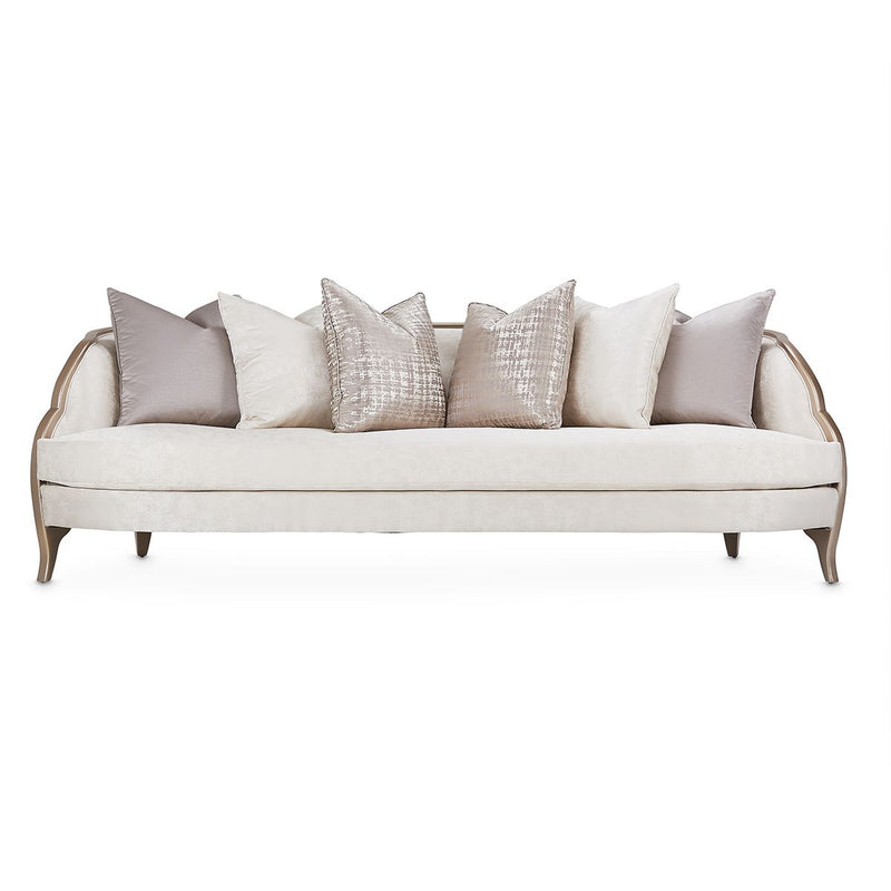 AICO Malibu Crest Sofa in Chardonnay - Furniture Now (CA)