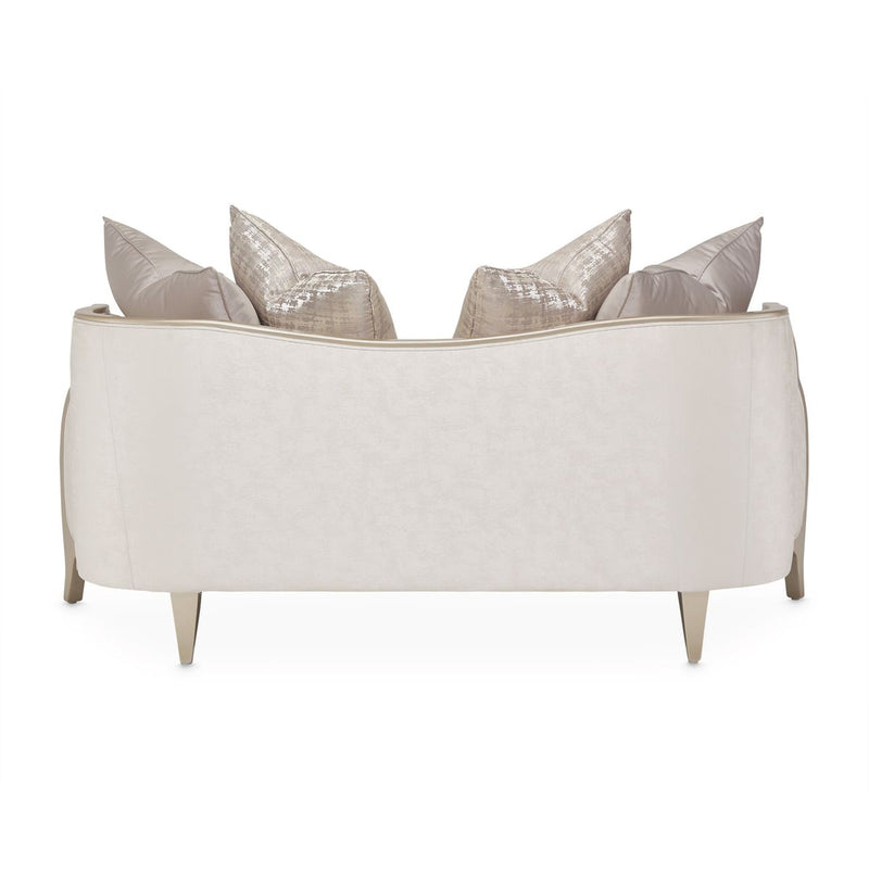AICO Malibu Crest Loveseat in Chardonnay - Furniture Now (CA)