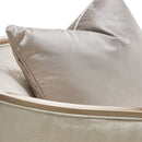 AICO Malibu Crest Chair in Chardonnay - Furniture Now (CA)