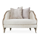 AICO Malibu Crest Chair & A Half in Chardonnay - Furniture Now (CA)