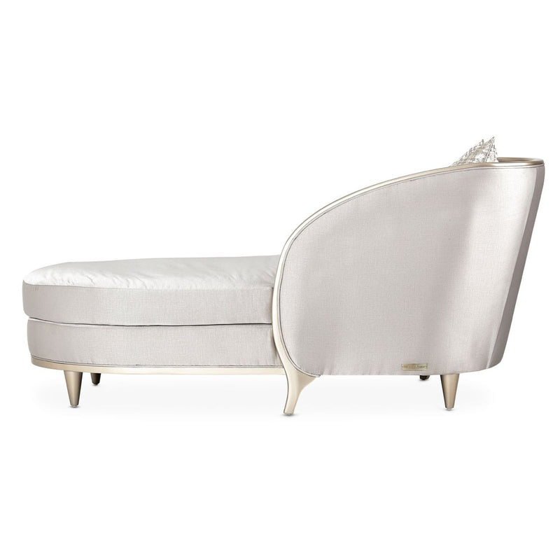 AICO Malibu Crest Chaise in Chardonnay - Furniture Now (CA)