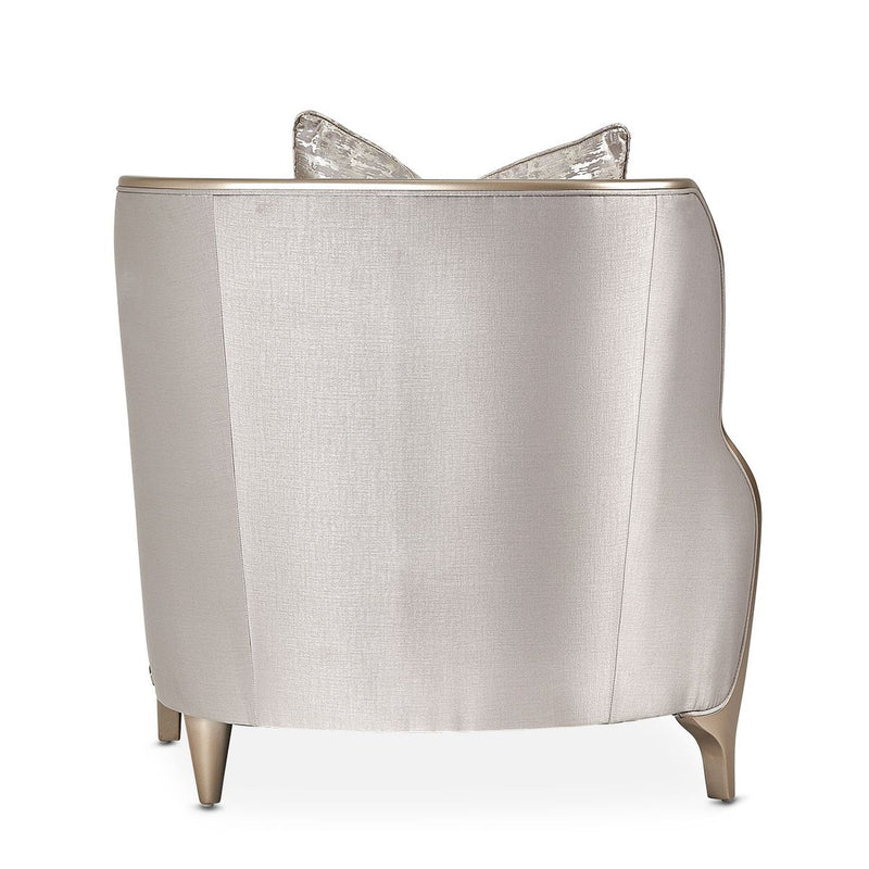 AICO Malibu Crest Chaise in Chardonnay - Furniture Now (CA)