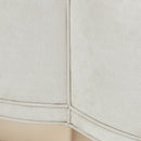 AICO Malibu Crest Cocktail Ottoman in Chardonnay - Furniture Now (CA)