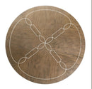 AICO Villa Cherie Round Dining Table in Hazelnut - Furniture Now (CA)