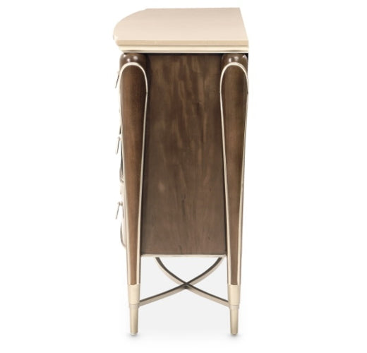 AICO Villa Cherie Dresser in Hazelnut - Furniture Now (CA)