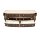 AICO Villa Cherie Dresser in Hazelnut - Furniture Now (CA)