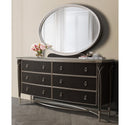 AICO Villa Cherie Dresser Mirror in Hazelnut - Furniture Now (CA)