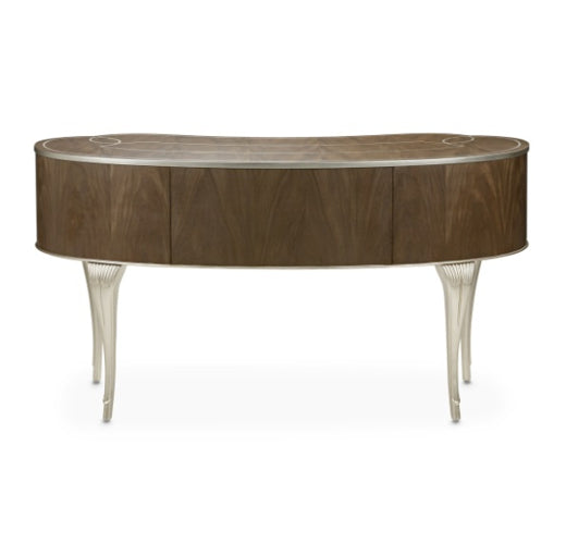 AICO Villa Cherie Vanity in Hazelnut - Furniture Now (CA)