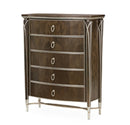AICO Villa Cherie Highboy Chest in Hazelnut image