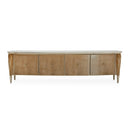 AICO Villa Cherie Media Cabinet in Caramel - Furniture Now (CA)