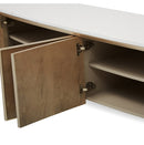 AICO Villa Cherie Media Cabinet in Caramel - Furniture Now (CA)