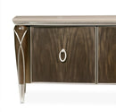 AICO Villa Cherie Media Cabinet in Hazelnut - Furniture Now (CA)