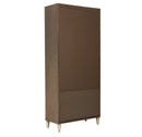 AICO Villa Cherie Bookcase in Hazelnut - Furniture Now (CA)