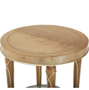 AICO Villa Cherie End Table in Caramel - Furniture Now (CA)