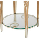 AICO Villa Cherie End Table in Caramel - Furniture Now (CA)