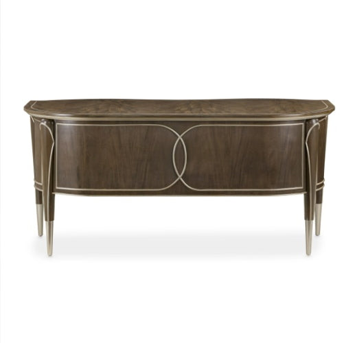 AICO Villa Cherie Desk in Hazelnut - Furniture Now (CA)