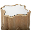 AICO Villa Cherie Chairside Table in Caramel - Furniture Now (CA)