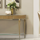 AICO Villa Cherie Console Table in Caramel - Furniture Now (CA)