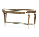AICO Villa Cherie Console Table in Hazelnut - Furniture Now (CA)