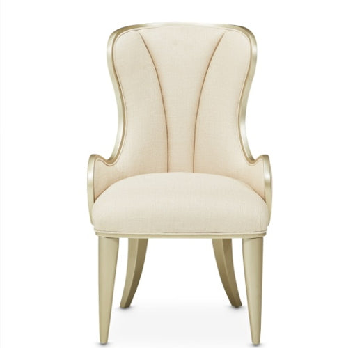 AICO Villa Cherie Desk Chair in Hazelnut - Furniture Now (CA)