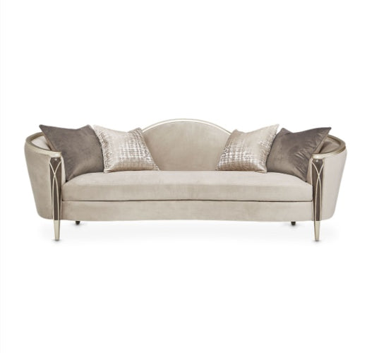 AICO Villa Cherie Sofa in Hazelnut - Furniture Now (CA)