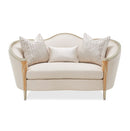 AICO Villa Cherie Loveseat in Caramel - Furniture Now (CA)