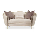 AICO Villa Cherie Loveseat in Hazelnut - Furniture Now (CA)