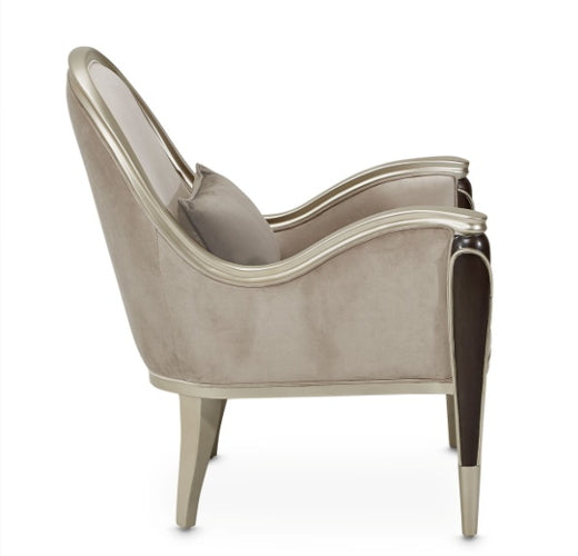 AICO Villa Cherie Accent Chair in Hazelnut - Furniture Now (CA)