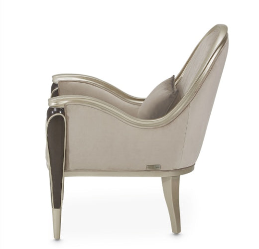 AICO Villa Cherie Accent Chair in Hazelnut - Furniture Now (CA)