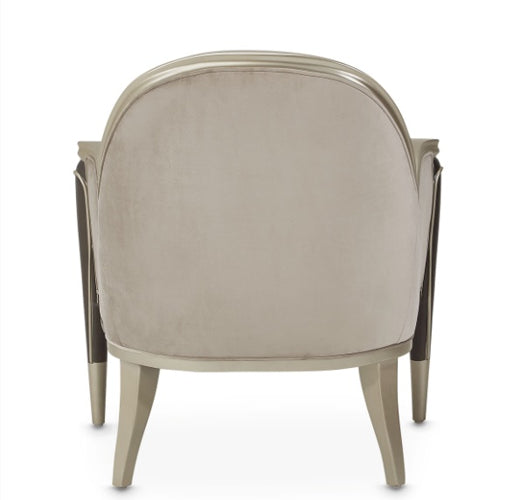 AICO Villa Cherie Accent Chair in Hazelnut - Furniture Now (CA)