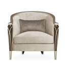 AICO Villa Cherie Matching Accent Chair in Hazelnut - Furniture Now (CA)