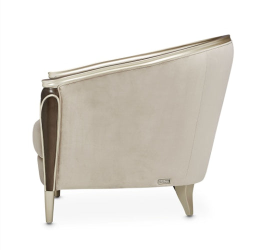 AICO Villa Cherie Matching Accent Chair in Hazelnut - Furniture Now (CA)