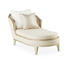 AICO Villa Cherie Chaise in Caramel - Furniture Now (CA)