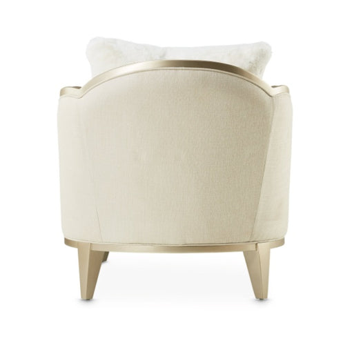 AICO Villa Cherie Chaise in Caramel - Furniture Now (CA)