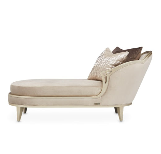 AICO Villa Cherie Chaise in Hazelnut - Furniture Now (CA)