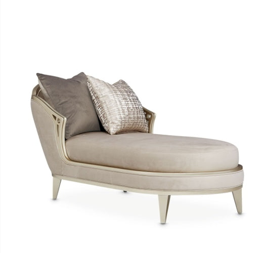 AICO Villa Cherie Chaise in Hazelnut - Furniture Now (CA)
