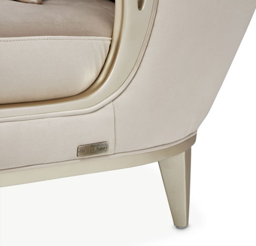 AICO Villa Cherie Chaise in Hazelnut - Furniture Now (CA)