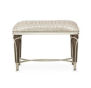 AICO Villa Cherie Ottoman in Hazelnut - Furniture Now (CA)