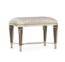 AICO Villa Cherie Ottoman in Hazelnut - Furniture Now (CA)