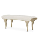 AICO Villa Cherie Tufted Bed Bench in Hazelnut image