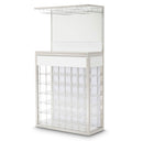 AICO Furniture State St. Wall Bar in Glossy White image