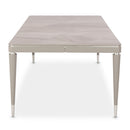 AICO Lanterna Rectangular Dining Table in Silver Mist - Furniture Now (CA)