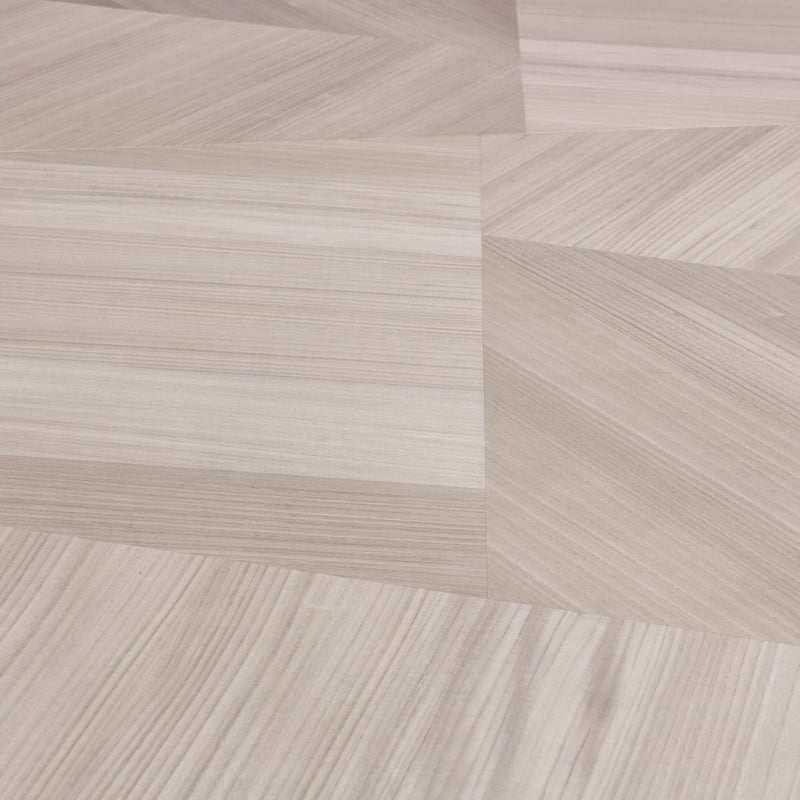 AICO Lanterna Rectangular Dining Table in Silver Mist - Furniture Now (CA)