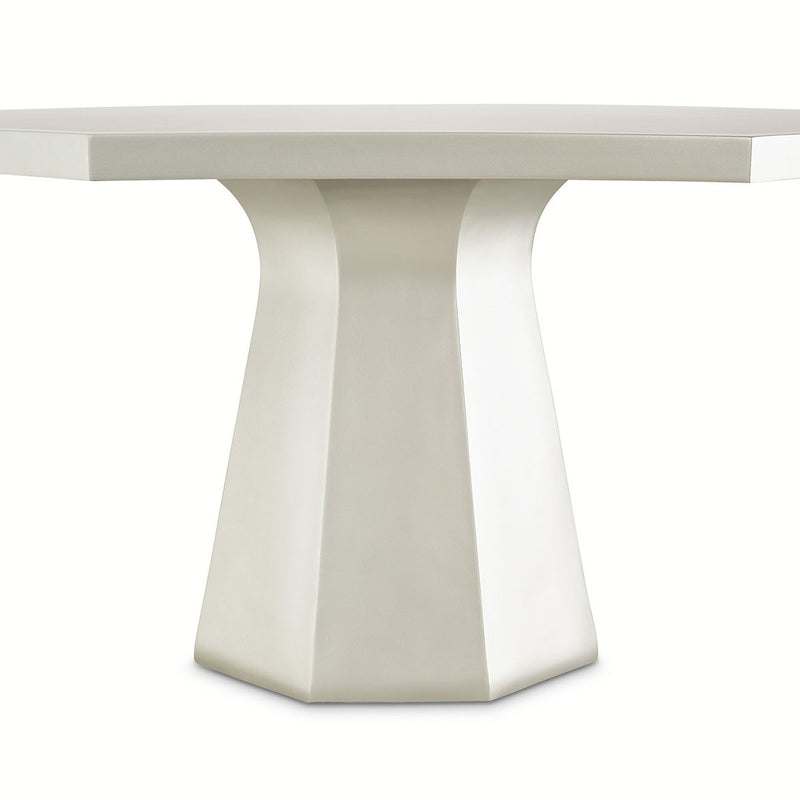 AICO Lanterna Octagon Dining Table in Silver Mist - Furniture Now (CA)